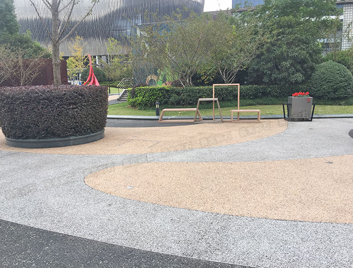 商務區透水羞羞视频观看地坪工程